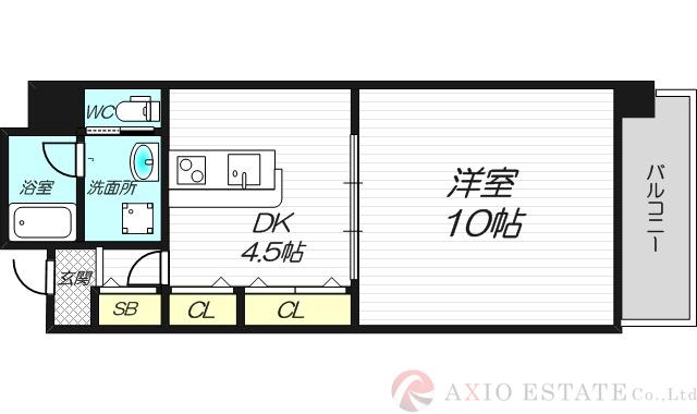 ベリー・モンテ新大阪の間取り