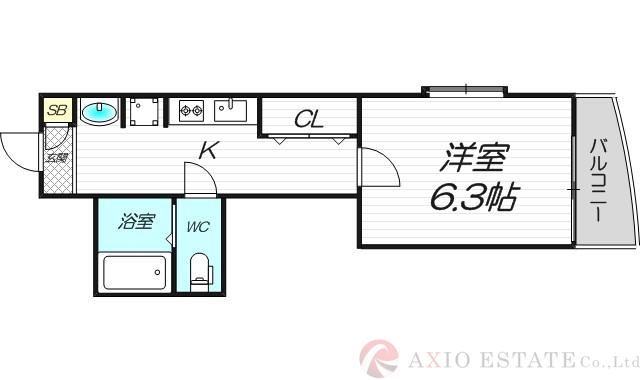 CASA MT東三国の間取り