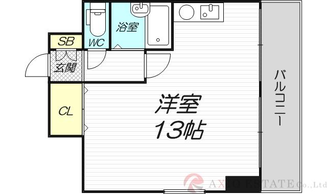 淡路駅前ビルの間取り
