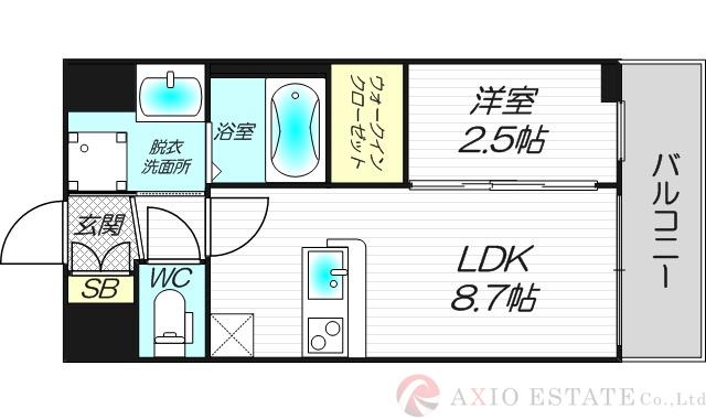 セレニテ新大阪グランデ ミリューの間取り