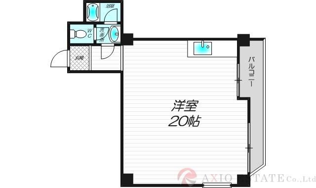 サニーヴィラ十三の間取り