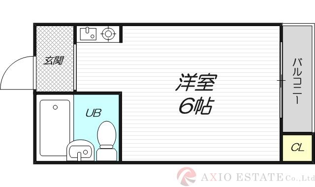 アーバンコート十三の間取り