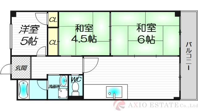 第1パールマンションの間取り