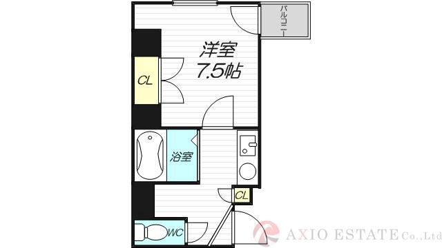 ユニテック十三の間取り