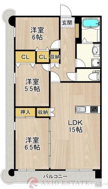淀川ハイライフマンションの間取り