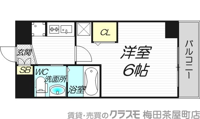 東中島の完工年月(2017年1月)築の賃貸マンションの間取り
