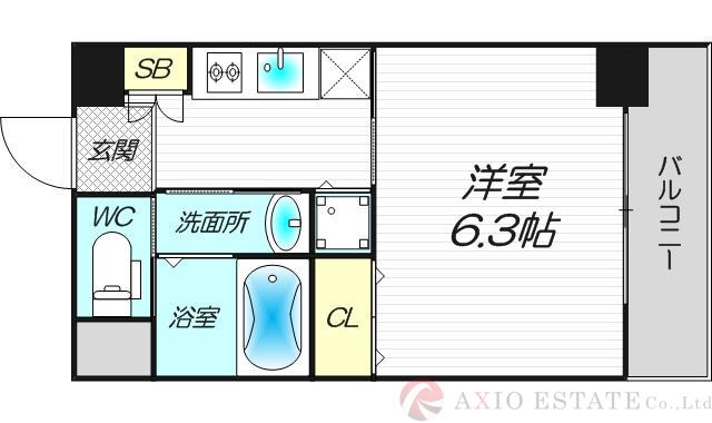 プロスパー十三の間取り