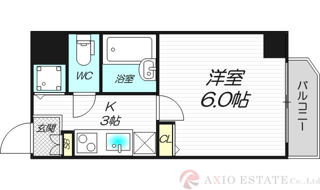 U-ro新大阪の間取り