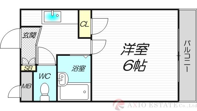 アンジュクレールの間取り