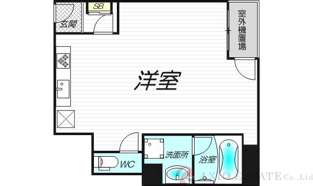 エンシン北大阪ビルの間取り