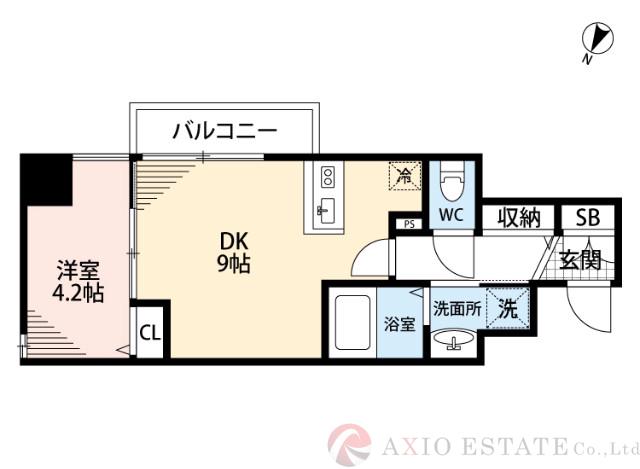 YOU‘SⅦ番館の間取り