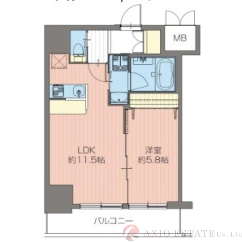 ORSUS新大阪の間取り