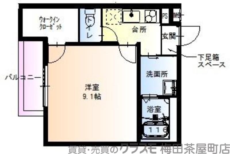 三津屋北の完工年月(2018年10月)築の賃貸アパートの間取り