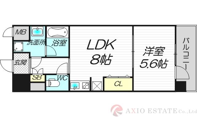MDI三国コートの間取り
