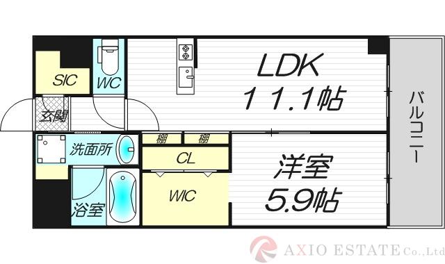 グランフォルテ田川の間取り