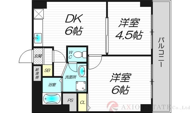 第5田村マンションの間取り