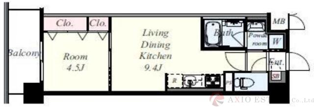 BRIGHT CUBEの間取り