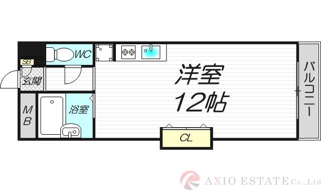 キャメルコート東三国の間取り