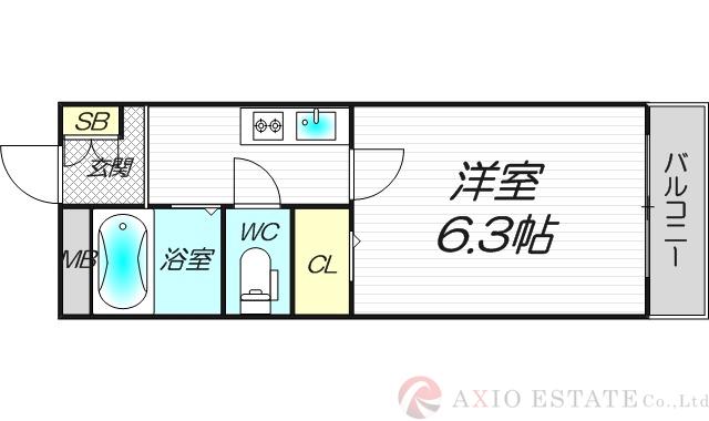 プルス野中南の間取り