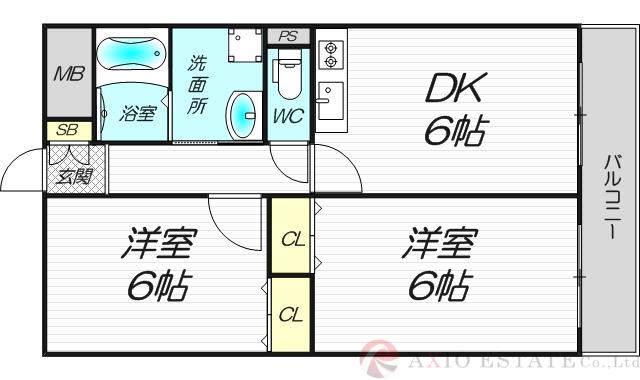 第12高光マンションの間取り