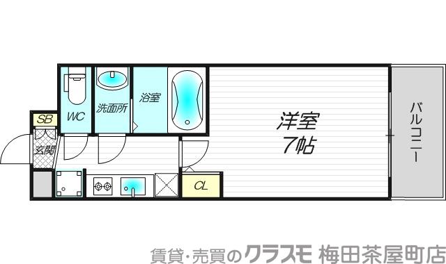 大阪WESTレジデンスⅡの間取り