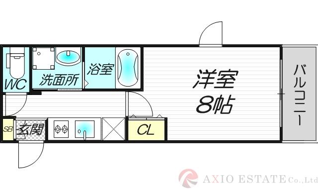 パークヒルズ新大阪willの間取り