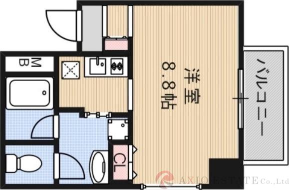 サンロワール江坂リュッセの間取り