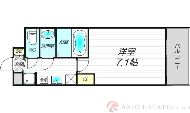大阪WESTレジデンスⅡの間取り