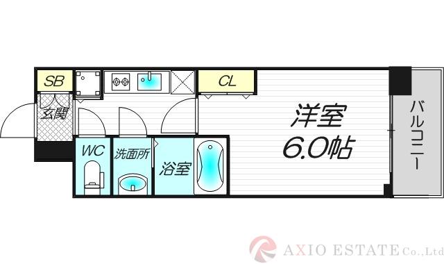 プレサンス新大阪ヴィガの間取り