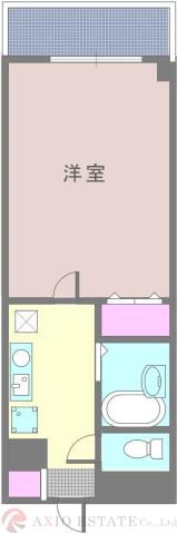 穂波町の完工年月(1991年11月)築の賃貸マンションの間取り