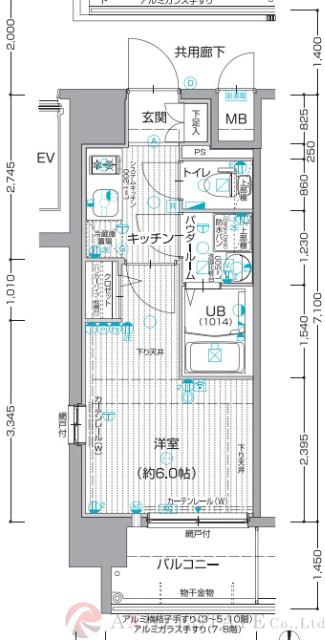 エスリード新大阪グランゲートサウスの間取り