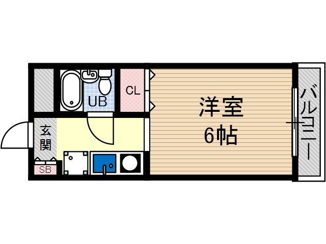 イーストヴィレッジ茨木の間取り