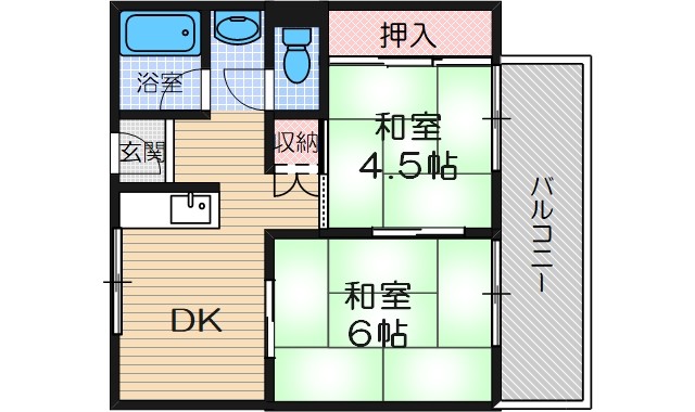 メゾンプランタンの間取り