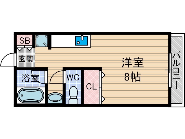 パルプラザ茨木の間取り