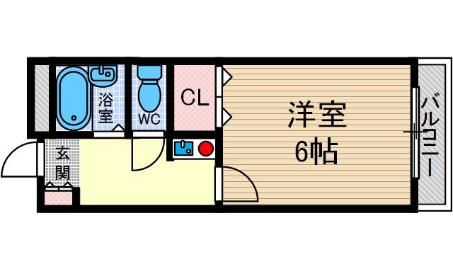 サンピア南茨木の間取り