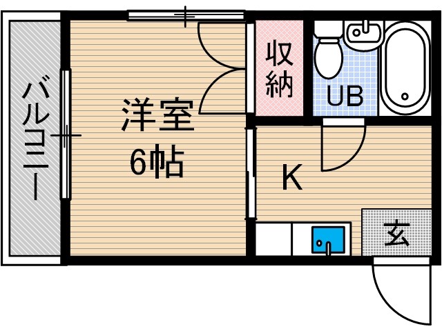 ヴィラ真砂の間取り