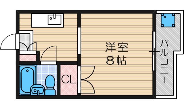 コーポヨシオカの間取り