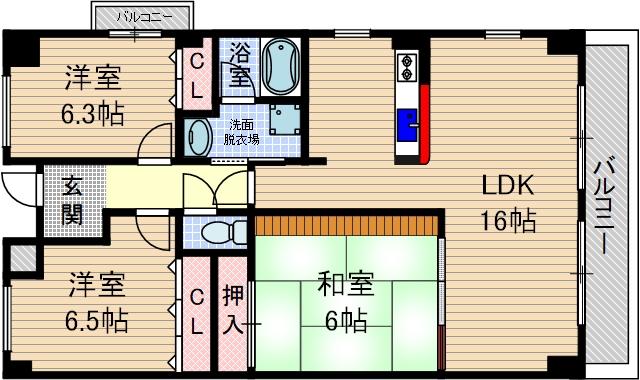 セレッソの間取り