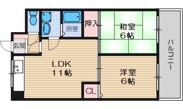 Am’s courtの間取り