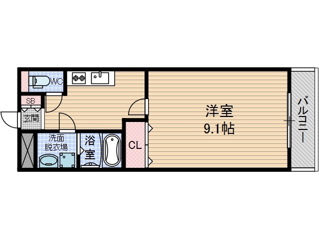 ラディアントの間取り