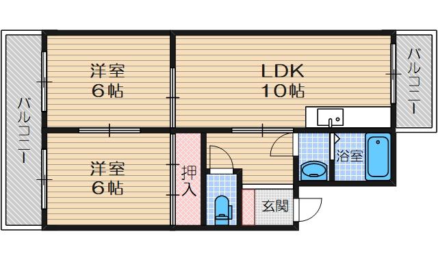 You Courtの間取り