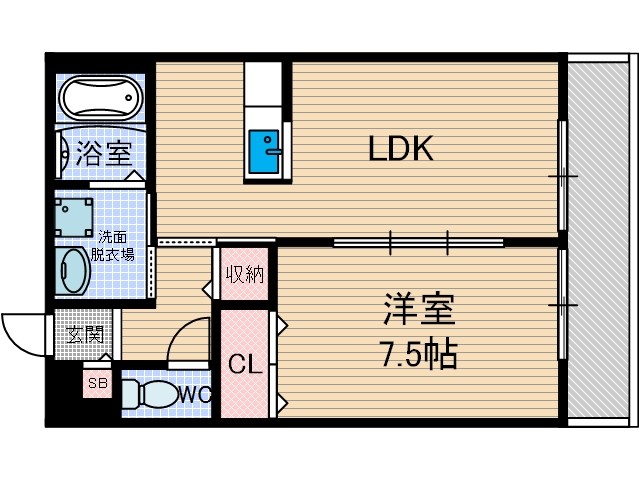 ランプロンの間取り