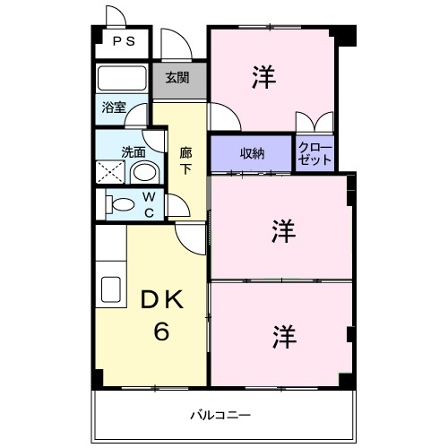 エクセル樋下の間取り