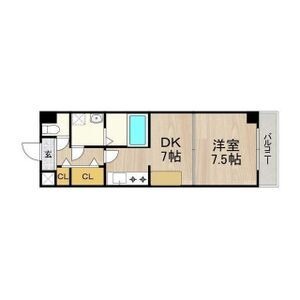 岸部中の完工年月（2008年2月）築の賃貸マンションの間取り