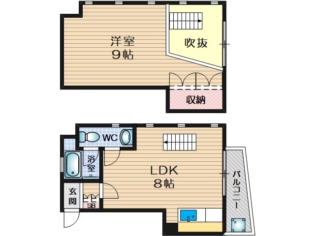 インペリアル21の間取り