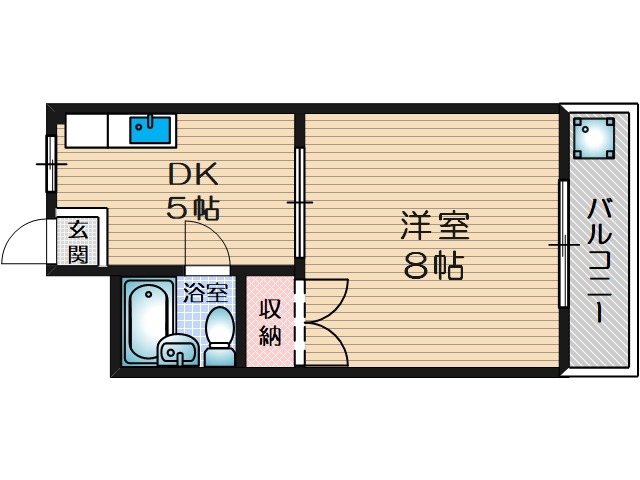 萩原マンションの間取り