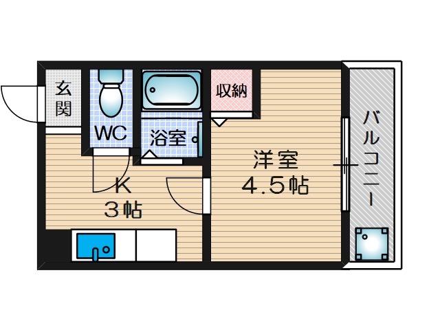 スミエール21の間取り