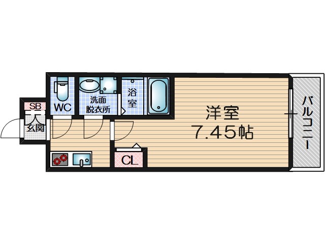 ARCA正雀の間取り