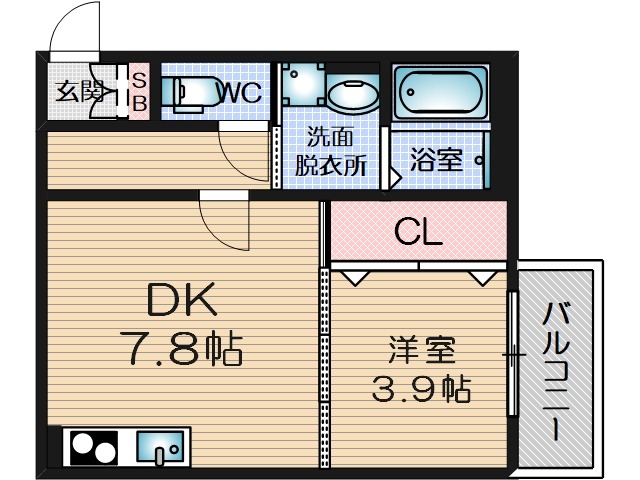 三島町の完工年月(2025年10月)築の賃貸アパートの間取り
