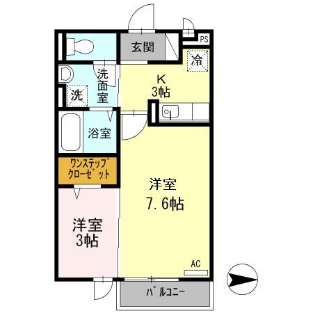カムフォーラユーの間取り